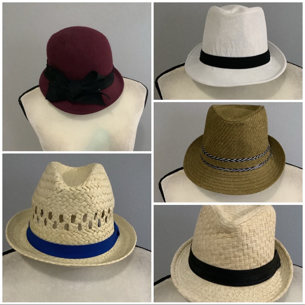 Bundle of Five Hats